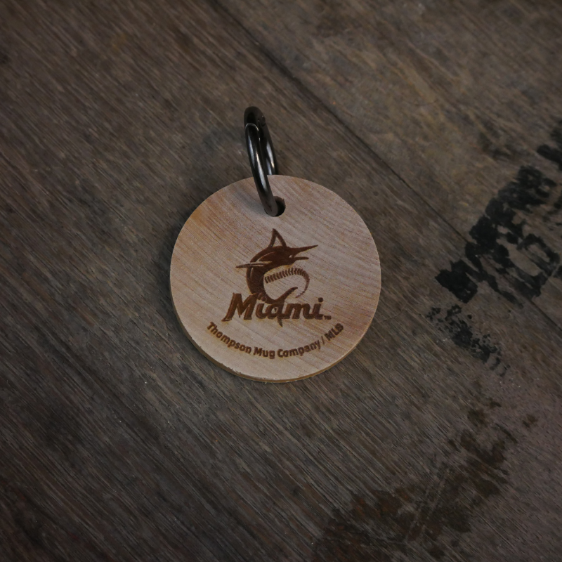 Free + Shipping | Dugout Mugs® MLB Bat Slice Keychains