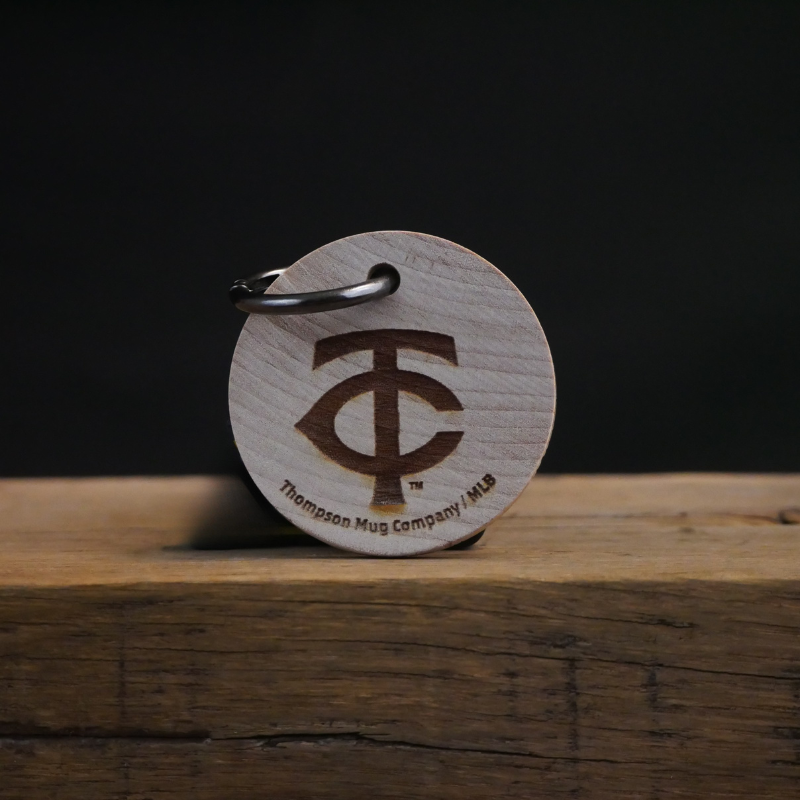Free + Shipping | Dugout Mugs® MLB Bat Slice Keychains