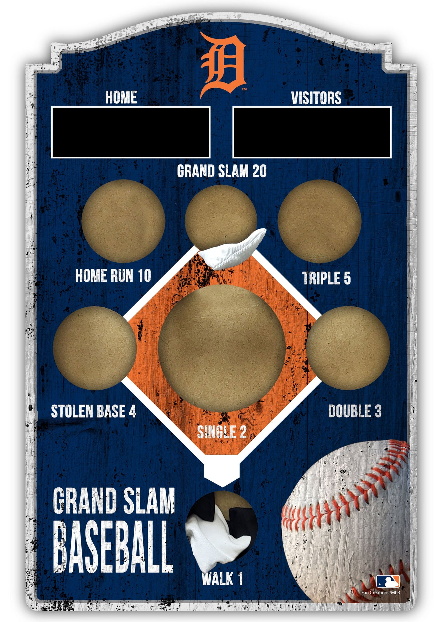 Detroit Tigers Baseball Bean Bag Toss