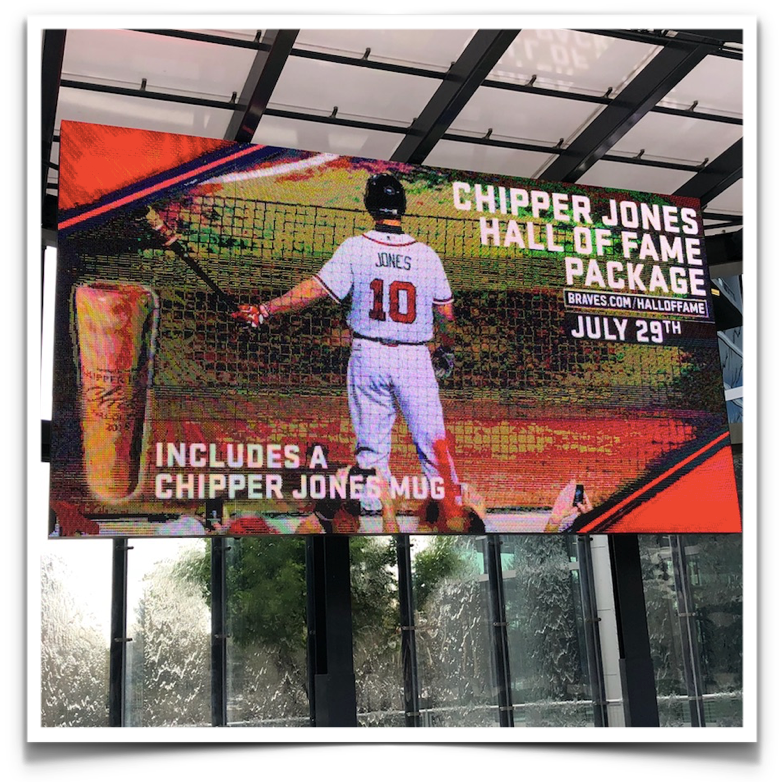 Chipper Jones - Hall of Fame Dugout Mugs