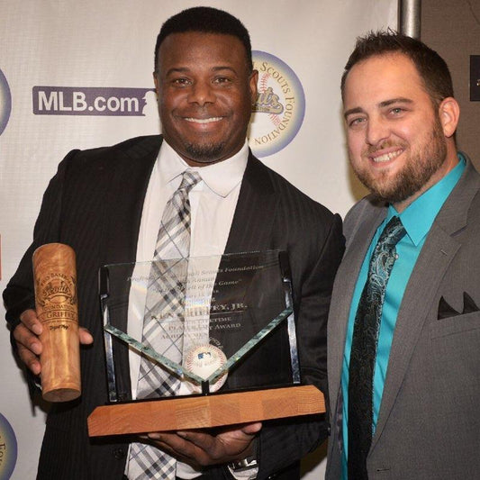 MLB Stars Support PBSF and Receive Dugout Mugs