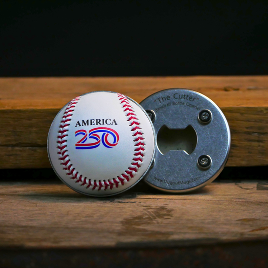 The America 250™ Cutter® | Baseball Bottle Opener
