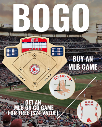 BOGO | Choose Your MLB Board Game Get a Free Tic-Tac-Toe Game