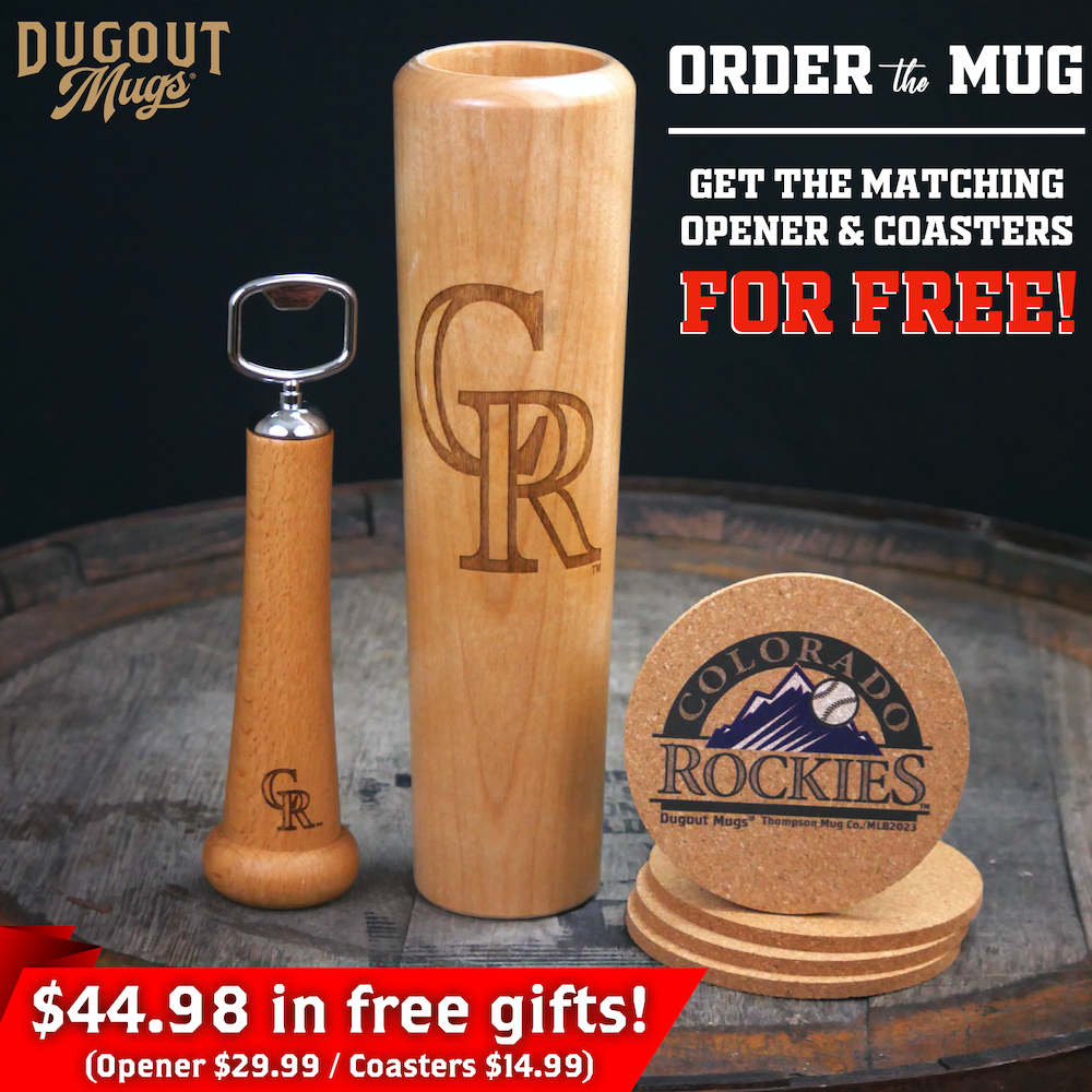 Triple Play Package - Dugout Mug® AND $45 Worth Of Free Gifts!