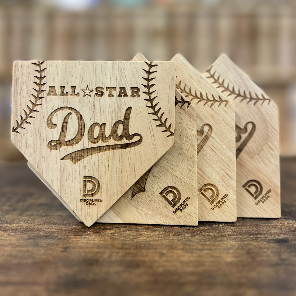 home plate coaster