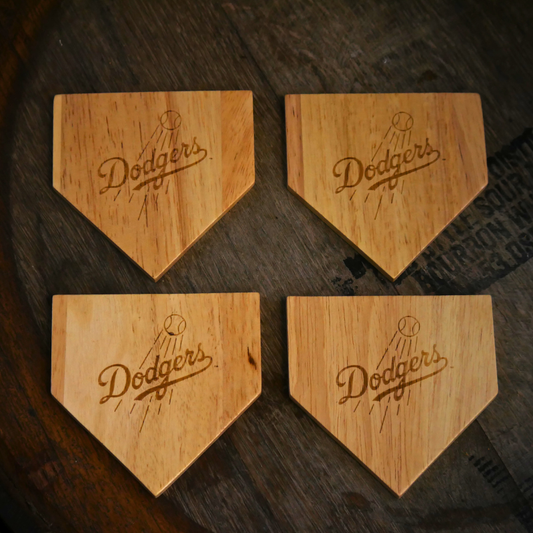 Dodgers 4 Coasters