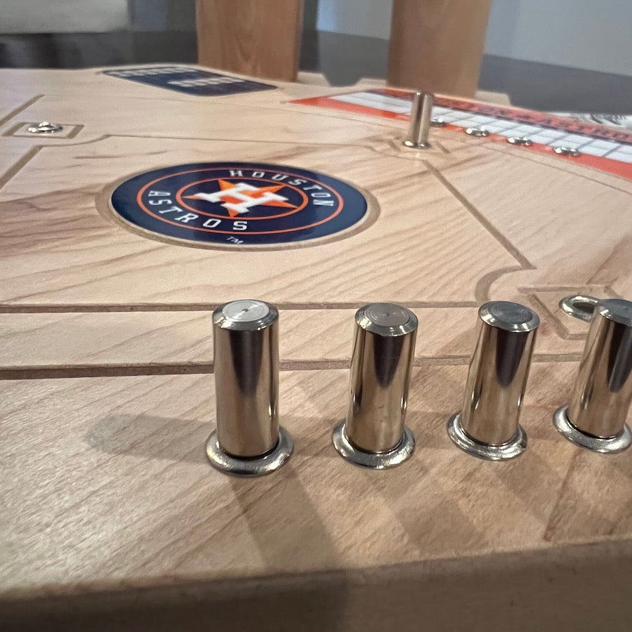 Houston Astros Baseball Board Game with Dice