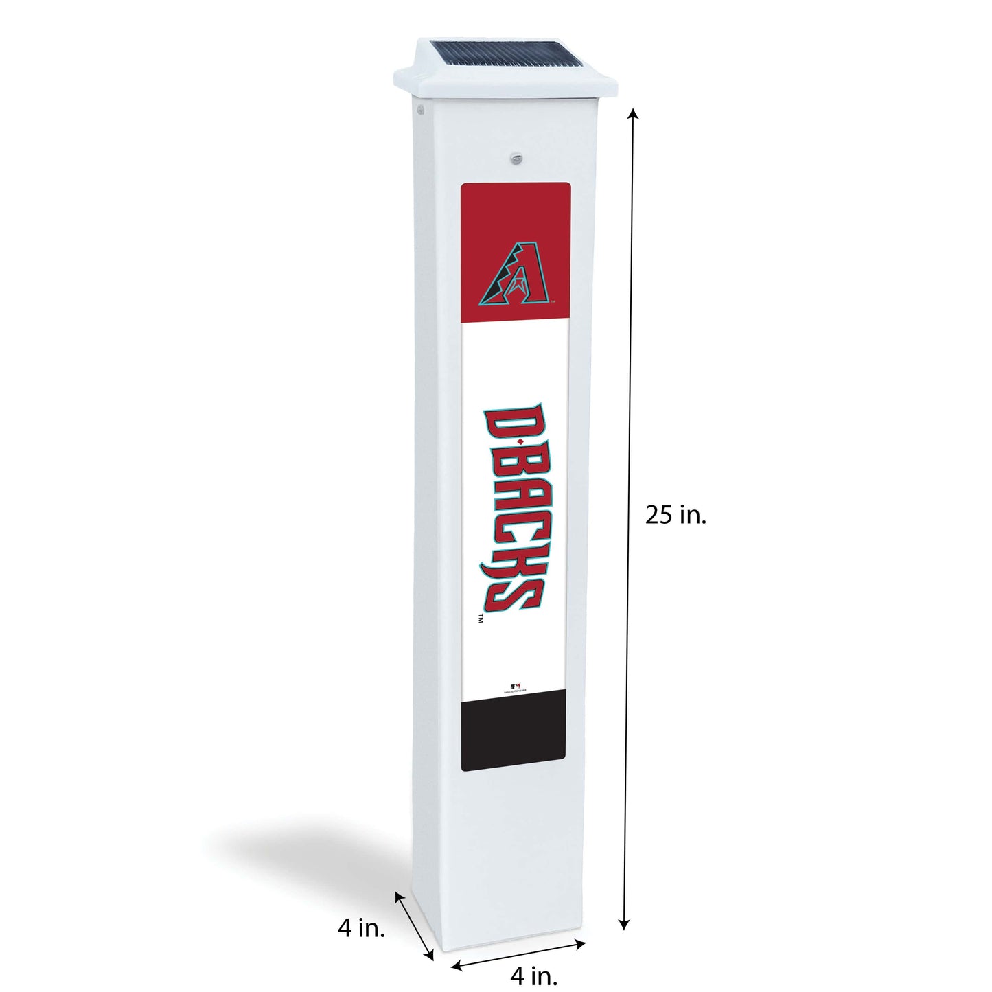 MLB Team Glow Post - Arizona Diamondbacks
