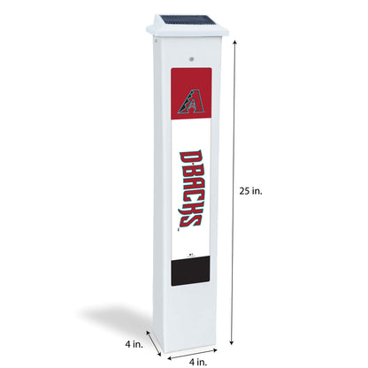 MLB Team Glow Post - Arizona Diamondbacks