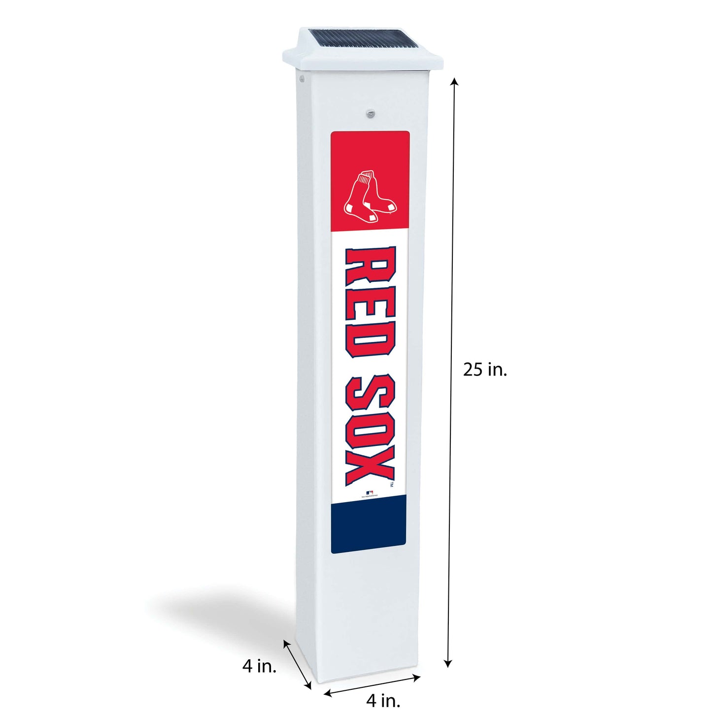 MLB Team Glow Post - Boston Red Sox
