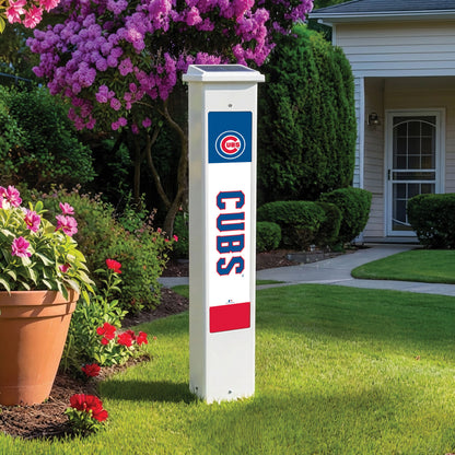 MLB Team Glow Post - Chicago Cubs