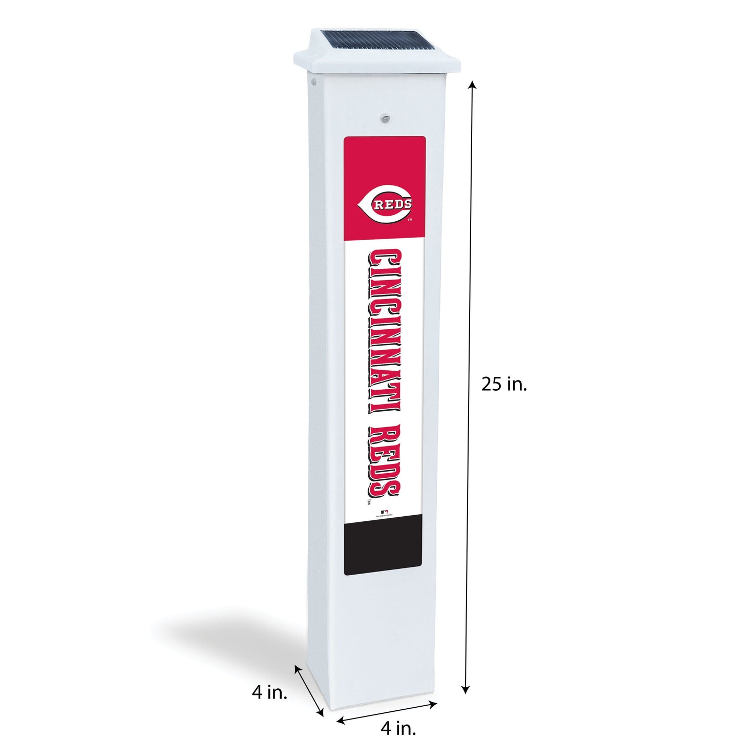 MLB Team Glow Post - Cincinnati Reds
