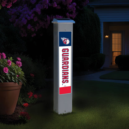 MLB Team Glow Post - Cleveland Guardians