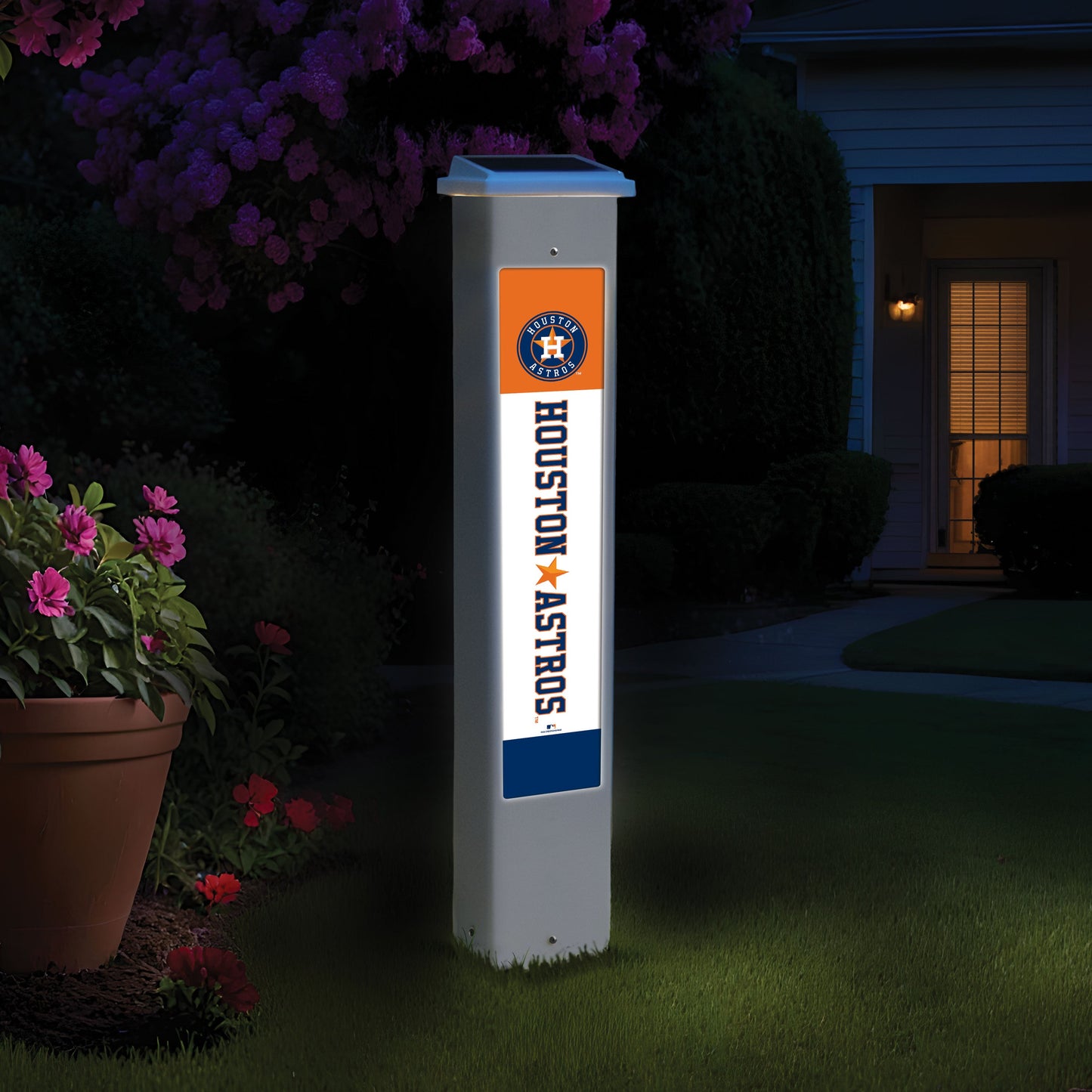 MLB Team Glow Post - Houston Astros