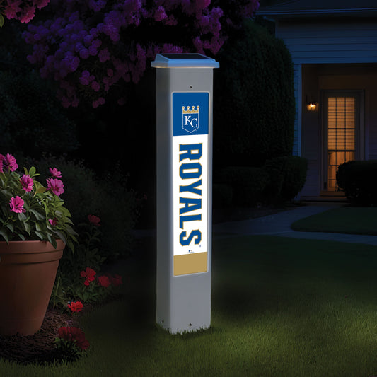 MLB Team Glow Post - Kansas City Royals