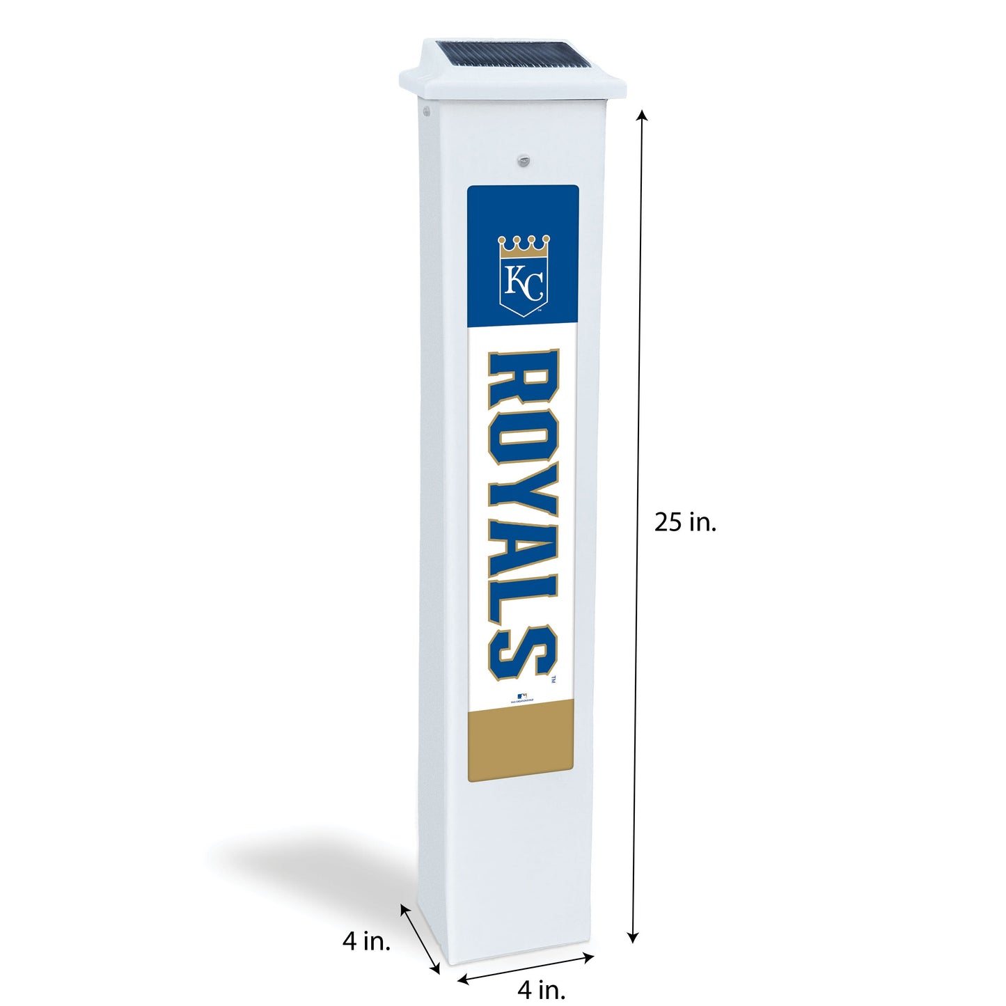 MLB Team Glow Post - Kansas City Royals