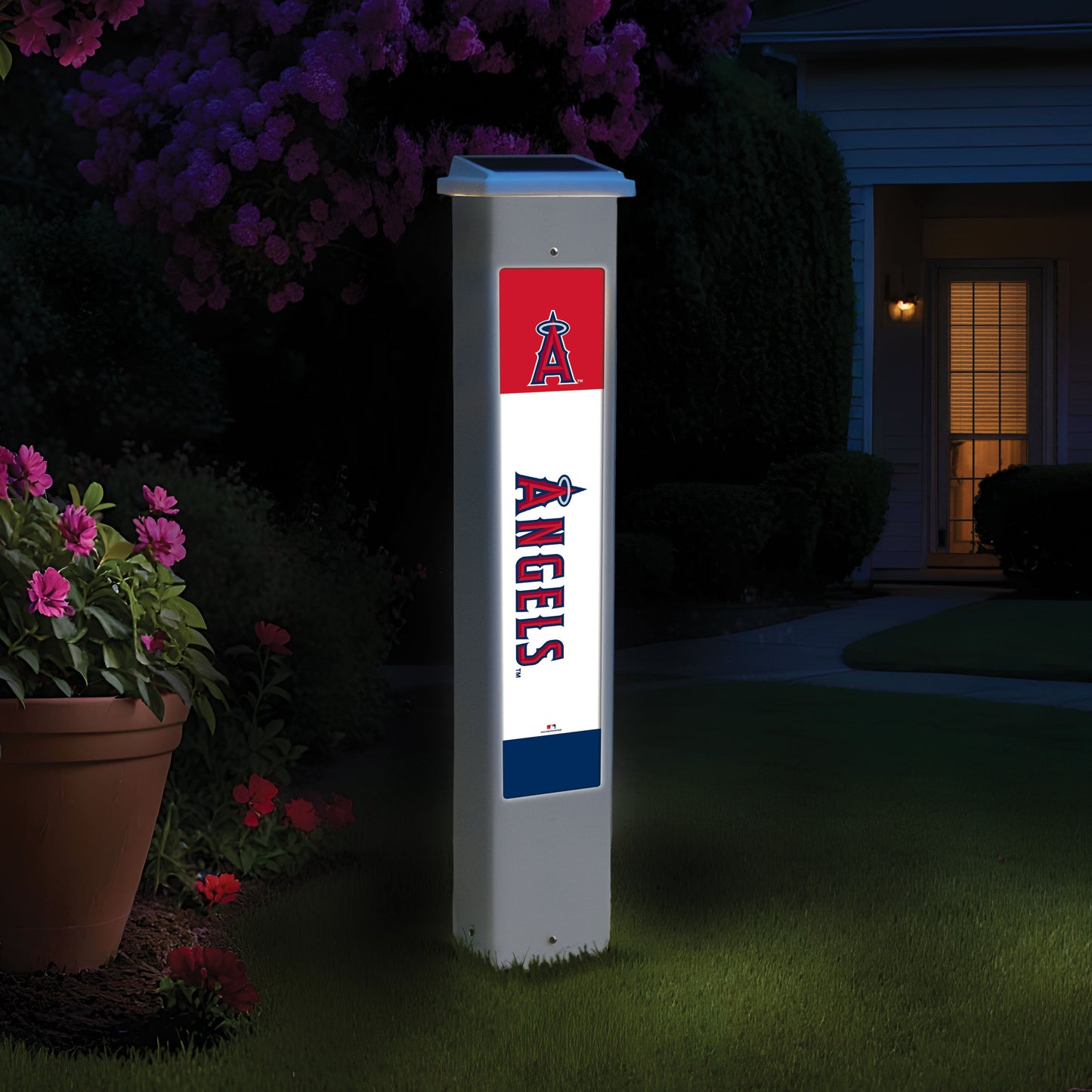 MLB Team Glow Post - Los Angeles Angels