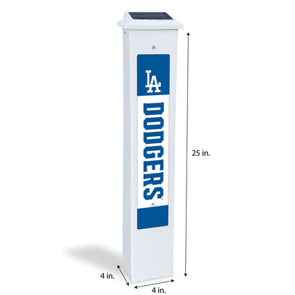 MLB Team Glow Post - Los Angeles Dodgers