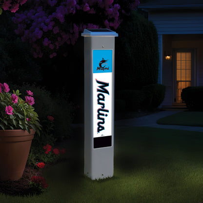 MLB Team Glow Post - Miami Marlins