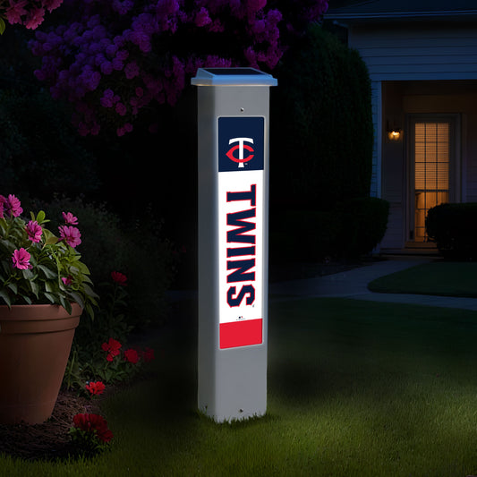 MLB Team Glow Post - Minnesota Twins