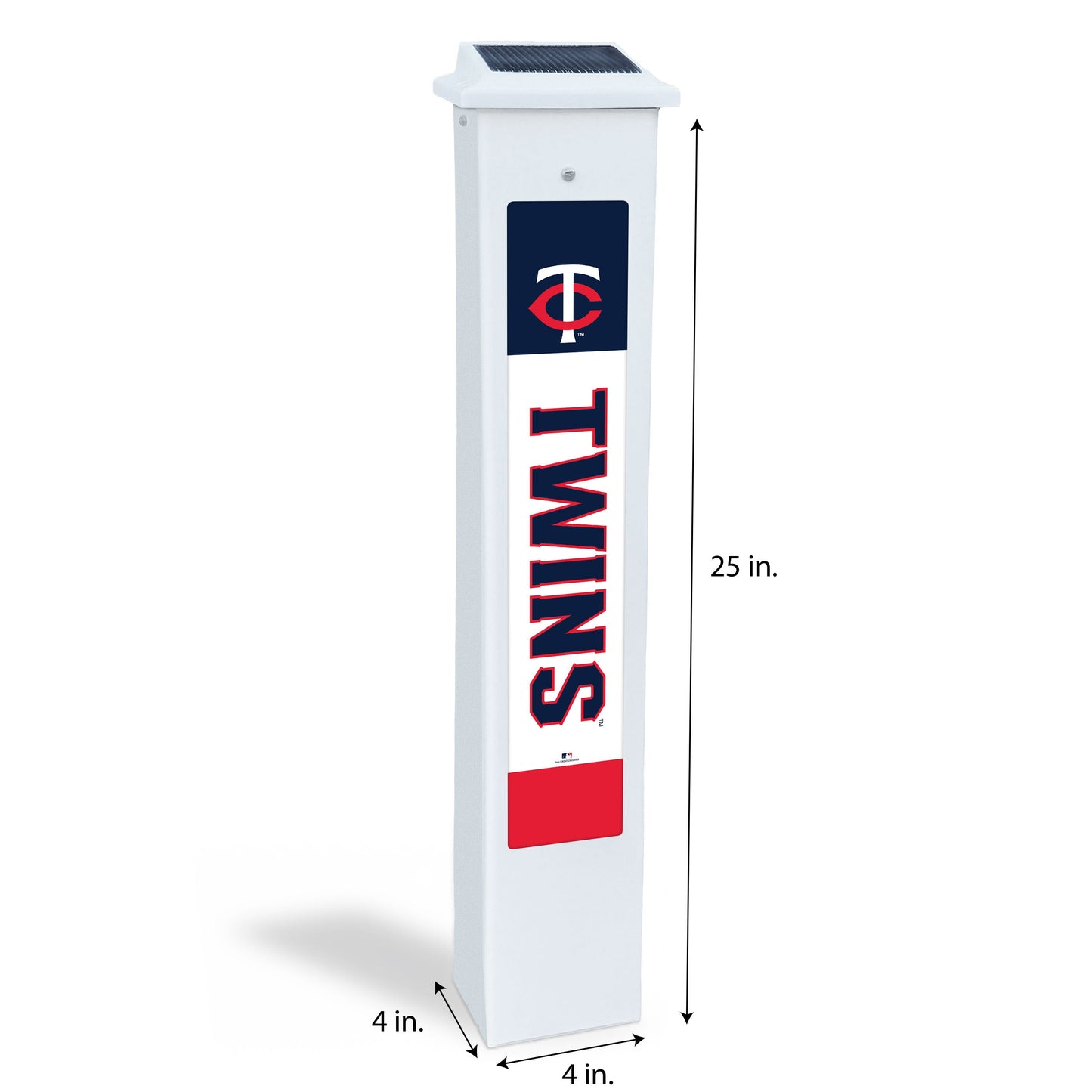 MLB Team Glow Post - Minnesota Twins