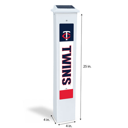 MLB Team Glow Post - Minnesota Twins