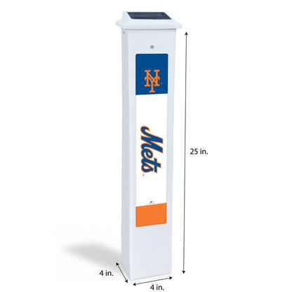 MLB Team Glow Post - New York Mets