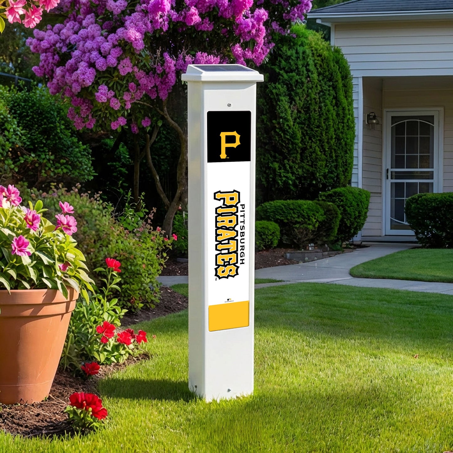 MLB Team Glow Post - Pittsburgh Pirates