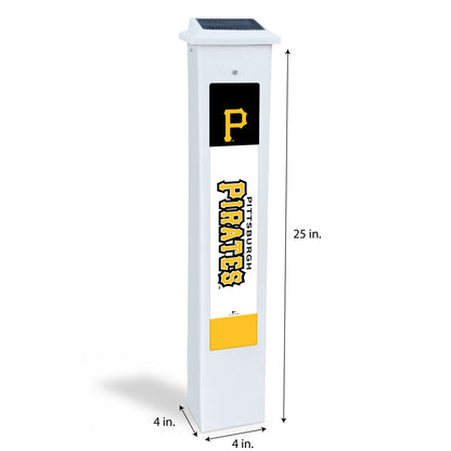 MLB Team Glow Post - Pittsburgh Pirates