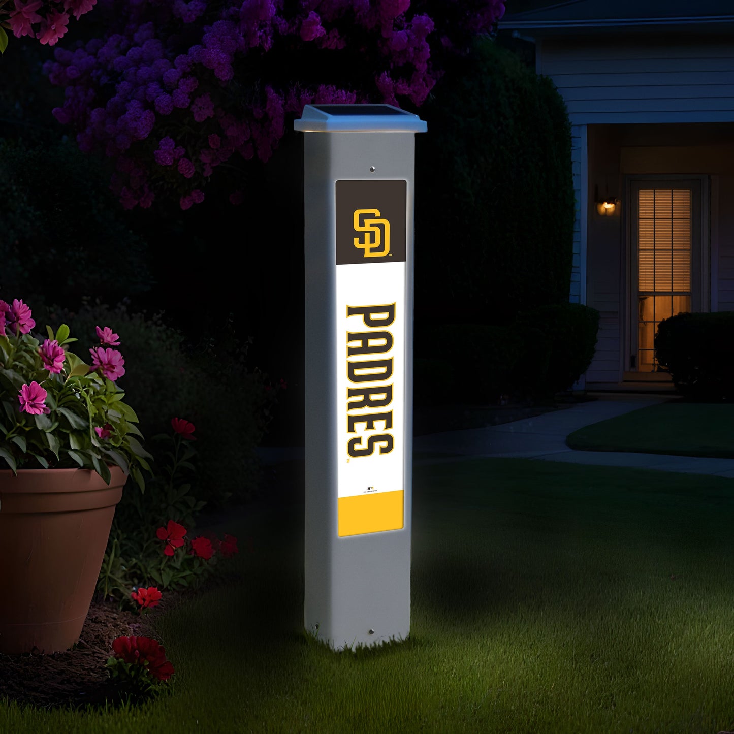 MLB Team Glow Post - San Diego Padres