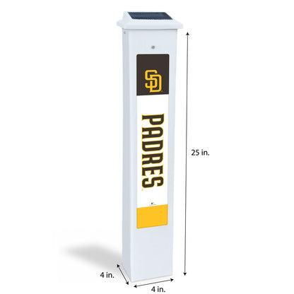 MLB Team Glow Post - San Diego Padres