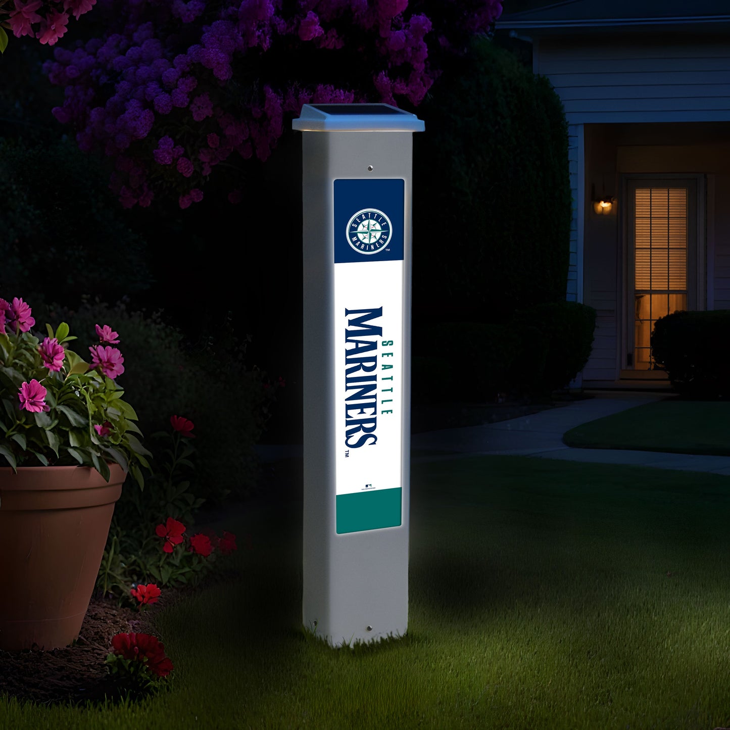 MLB Team Glow Post - Seattle Mariners