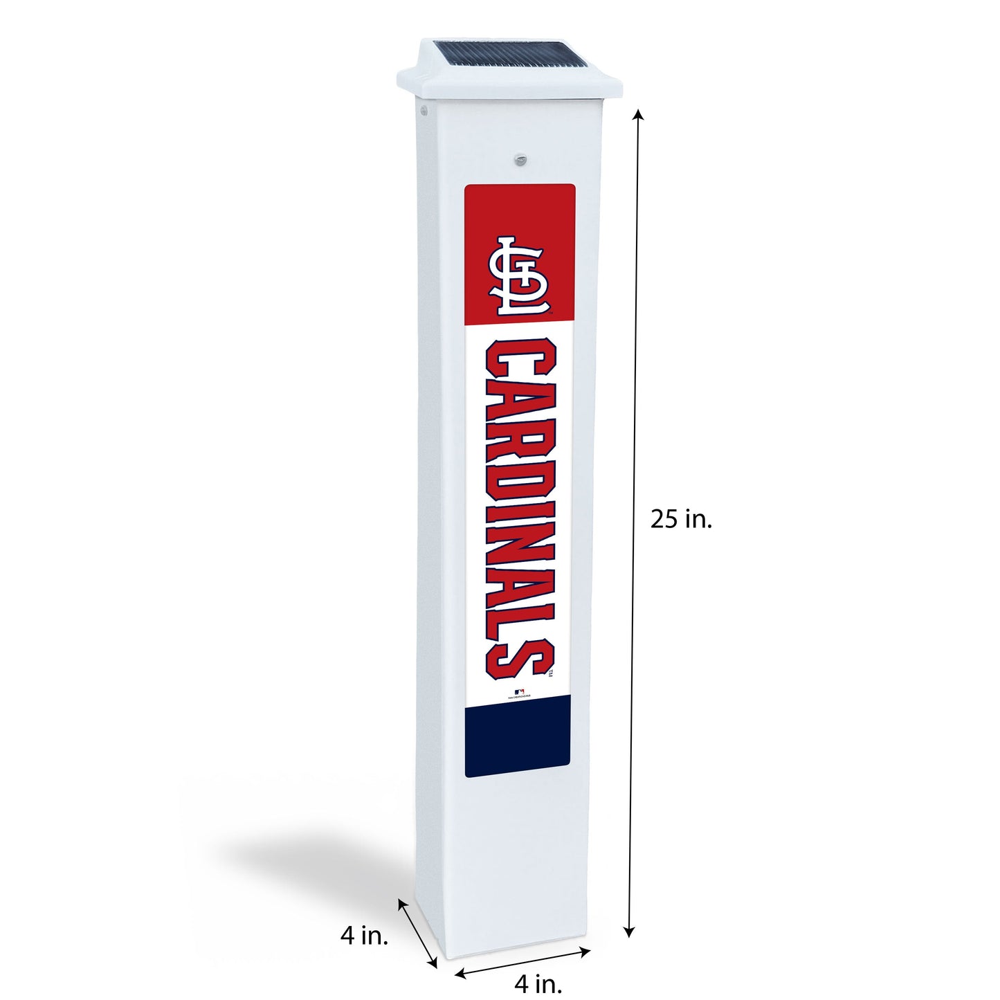 MLB Team Glow Post - St. Louis Cardinals