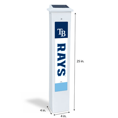 MLB Team Glow Post - Tampa Bay Rays