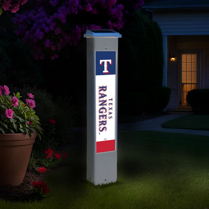 MLB Team Glow Post - Texas Rangers