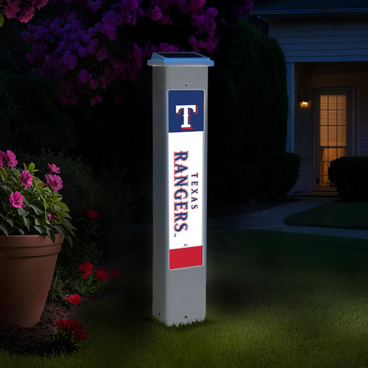 MLB Team Glow Post - Texas Rangers