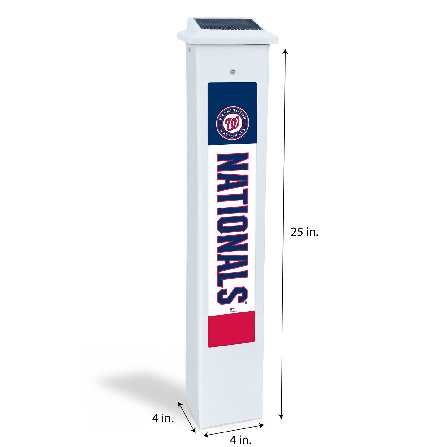 MLB Team Glow Post -Washington Nationals
