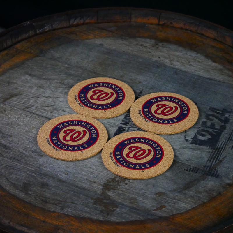 Choose Your MLB Team Dugout Mugs® Coasters - Set Of 4