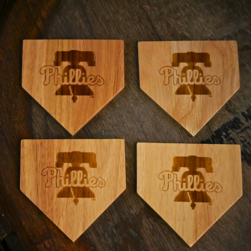 Phillies 4 coasters