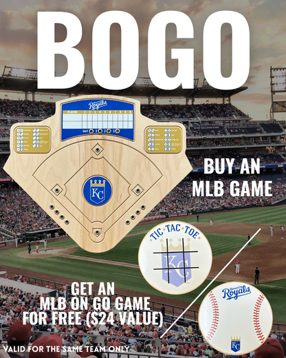 BOGO | Choose Your MLB Board Game Get a Free Tic-Tac-Toe Game