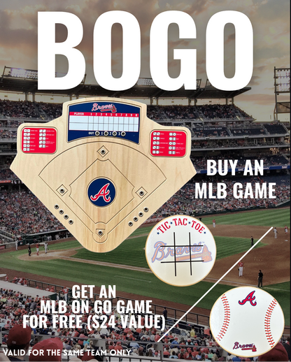 BOGO | Choose Your MLB Board Game Get a Free Tic-Tac-Toe Game