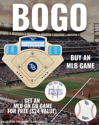 BOGO | Choose Your MLB Board Game Get a Free Tic-Tac-Toe Game