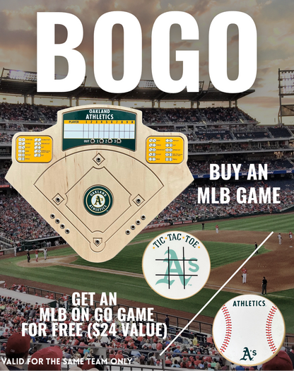 BOGO | Choose Your MLB Board Game Get a Free Tic-Tac-Toe Game