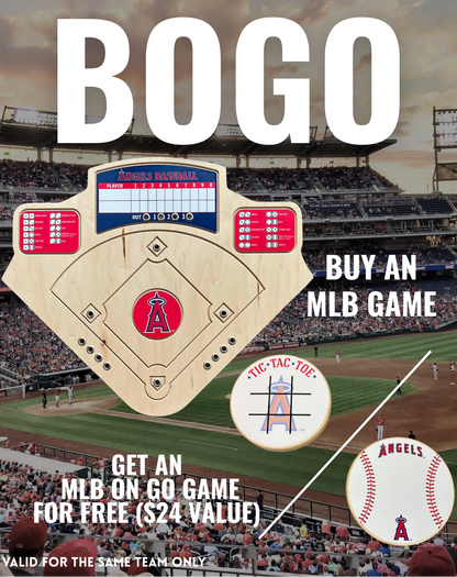 BOGO | Choose Your MLB Board Game Get a Free Tic-Tac-Toe Game