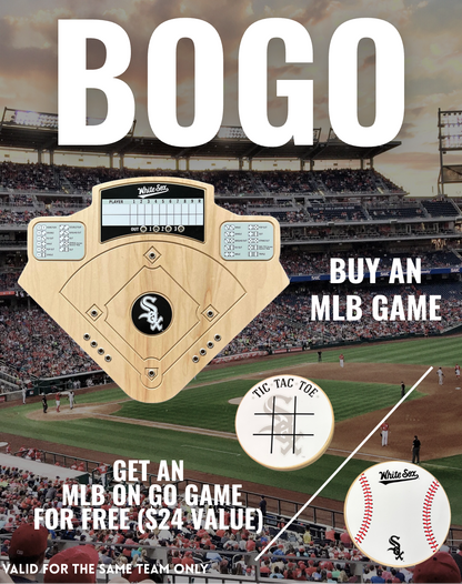 BOGO | Choose Your MLB Board Game Get a Free Tic-Tac-Toe Game