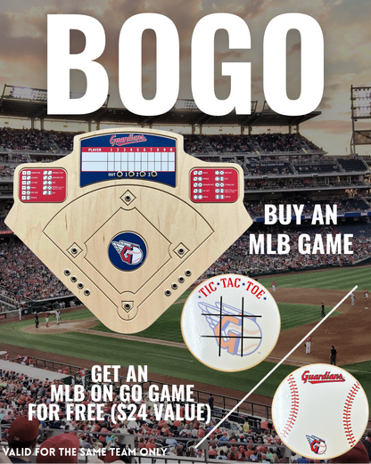 BOGO | Choose Your MLB Board Game Get a Free Tic-Tac-Toe Game