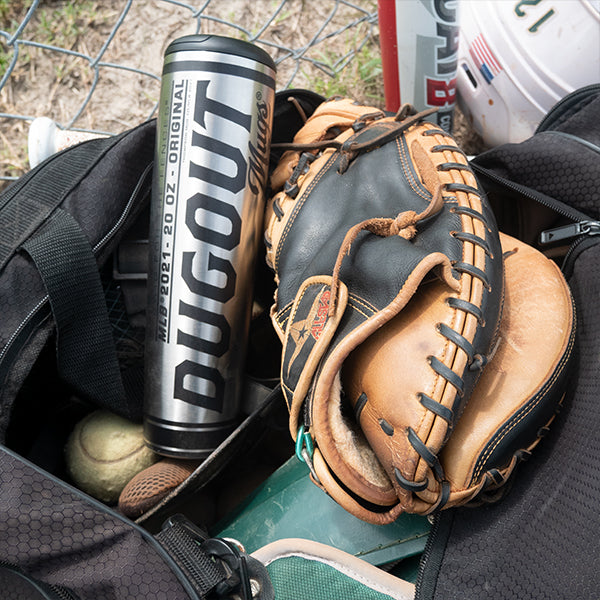 "Baseball Dad" Metal Baseball Bat Mug | Dugout Mugs®