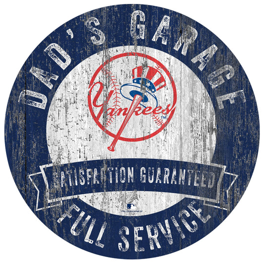 New York Yankees Dad's Garage Sign