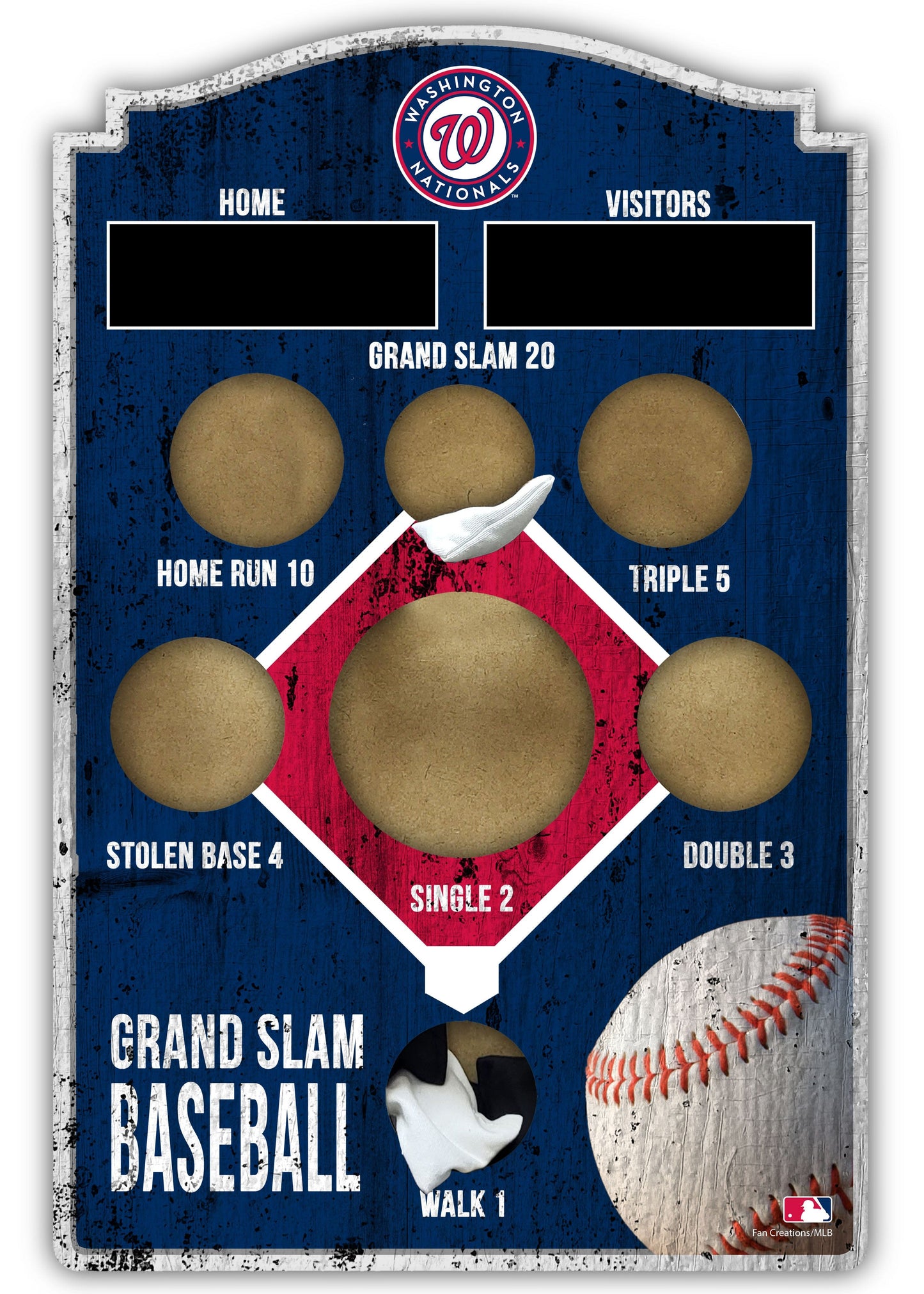 Washington Nationals Baseball Bean Bag Toss