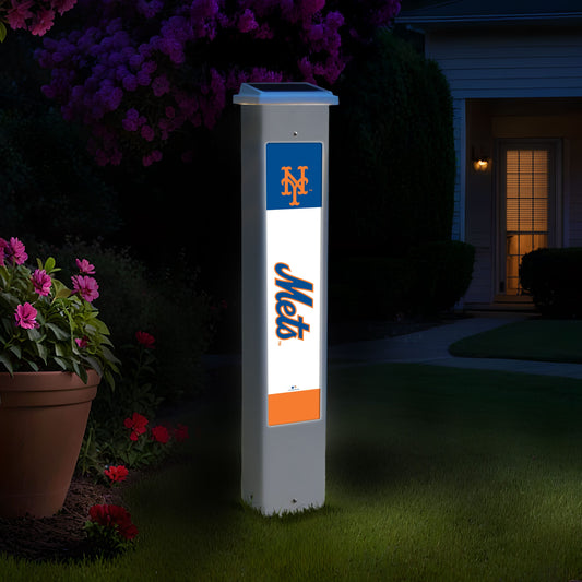 MLB Team Glow Post - New York Mets
